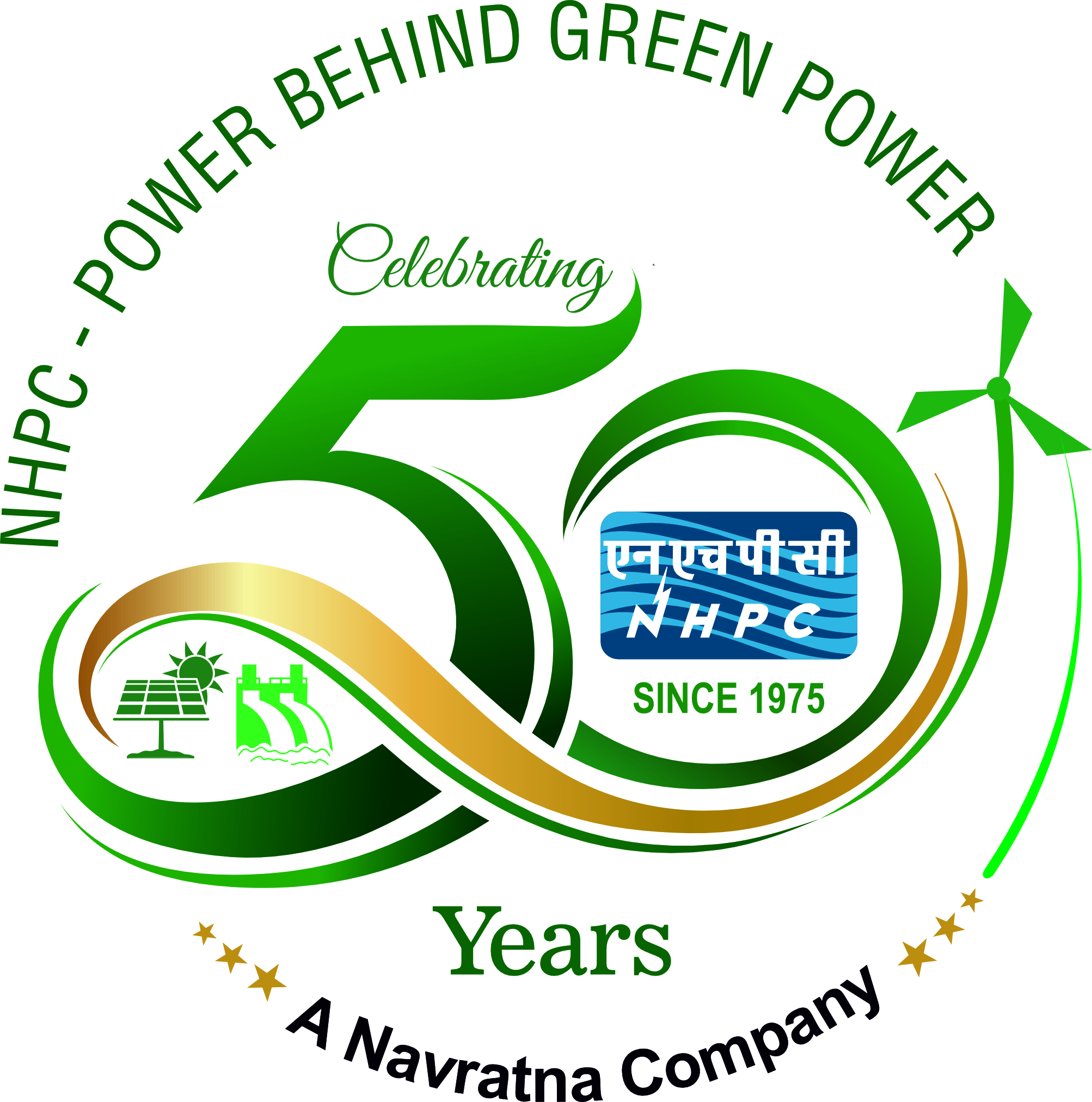 Celebrating 50 years - NHPC A Navratna Company