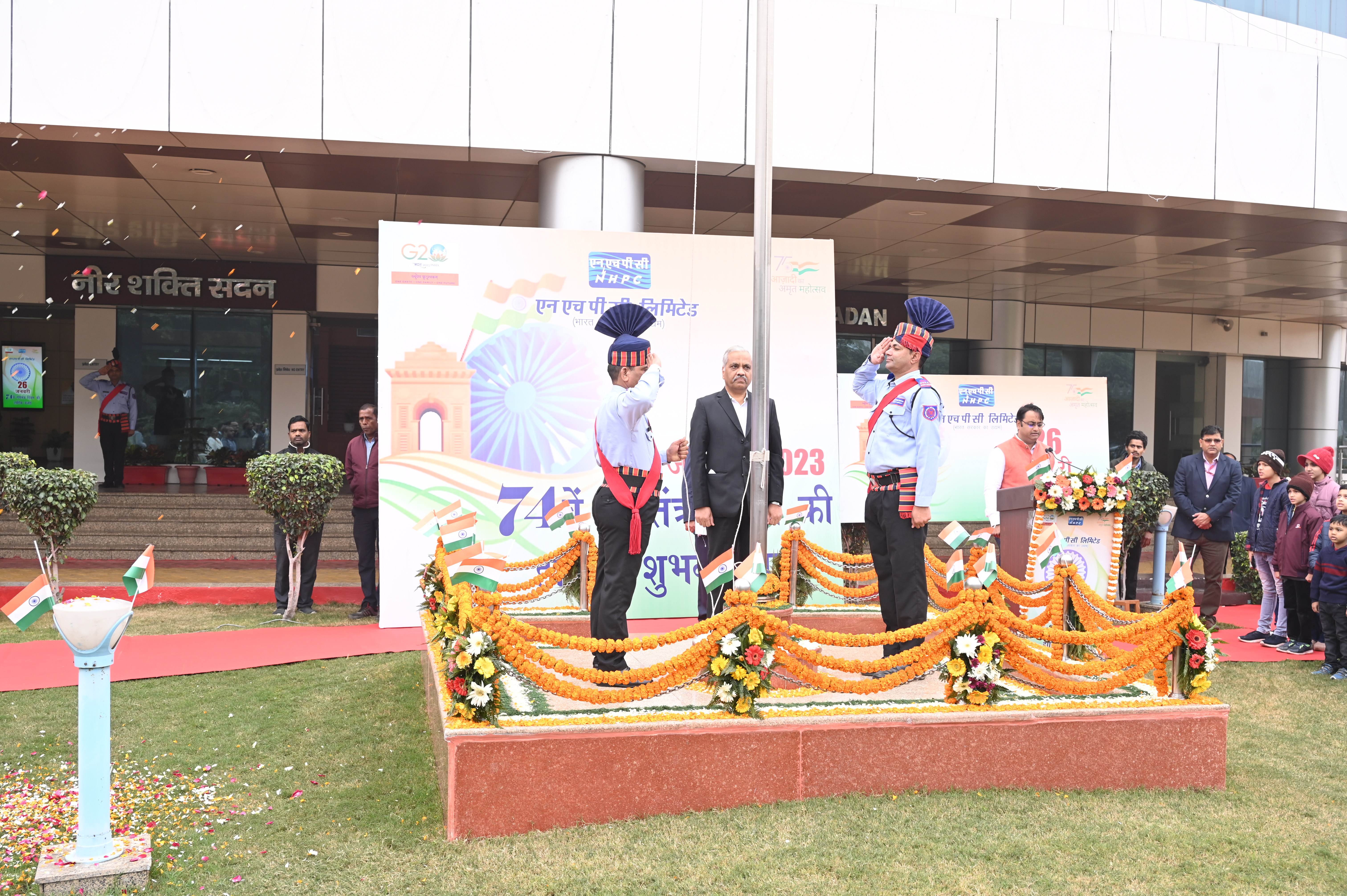 NHPC celebrates 74th Republic Day	